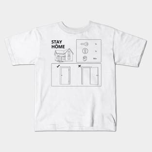 Stay Home - Ikea Guide Kids T-Shirt